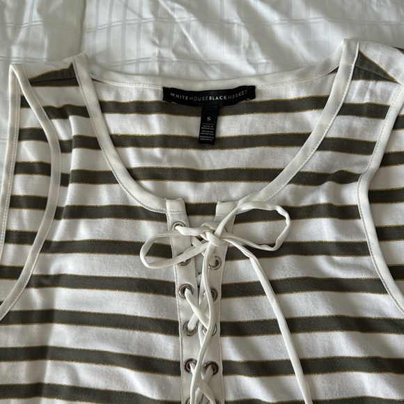 Olive green sleeveless top - Picture 4 of 5